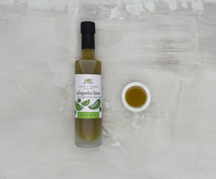 Jalapeño Lime Barrel Aged White Balsamic