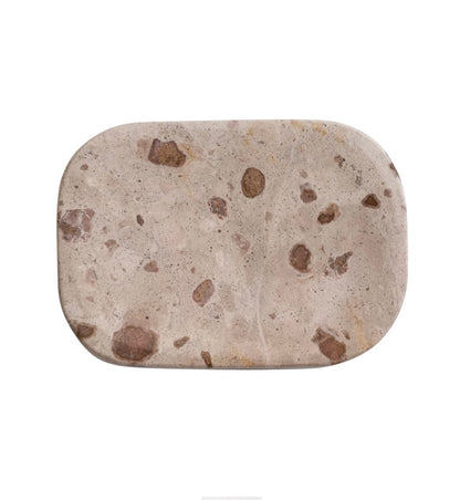 Marble Soap Dish, Buff Color