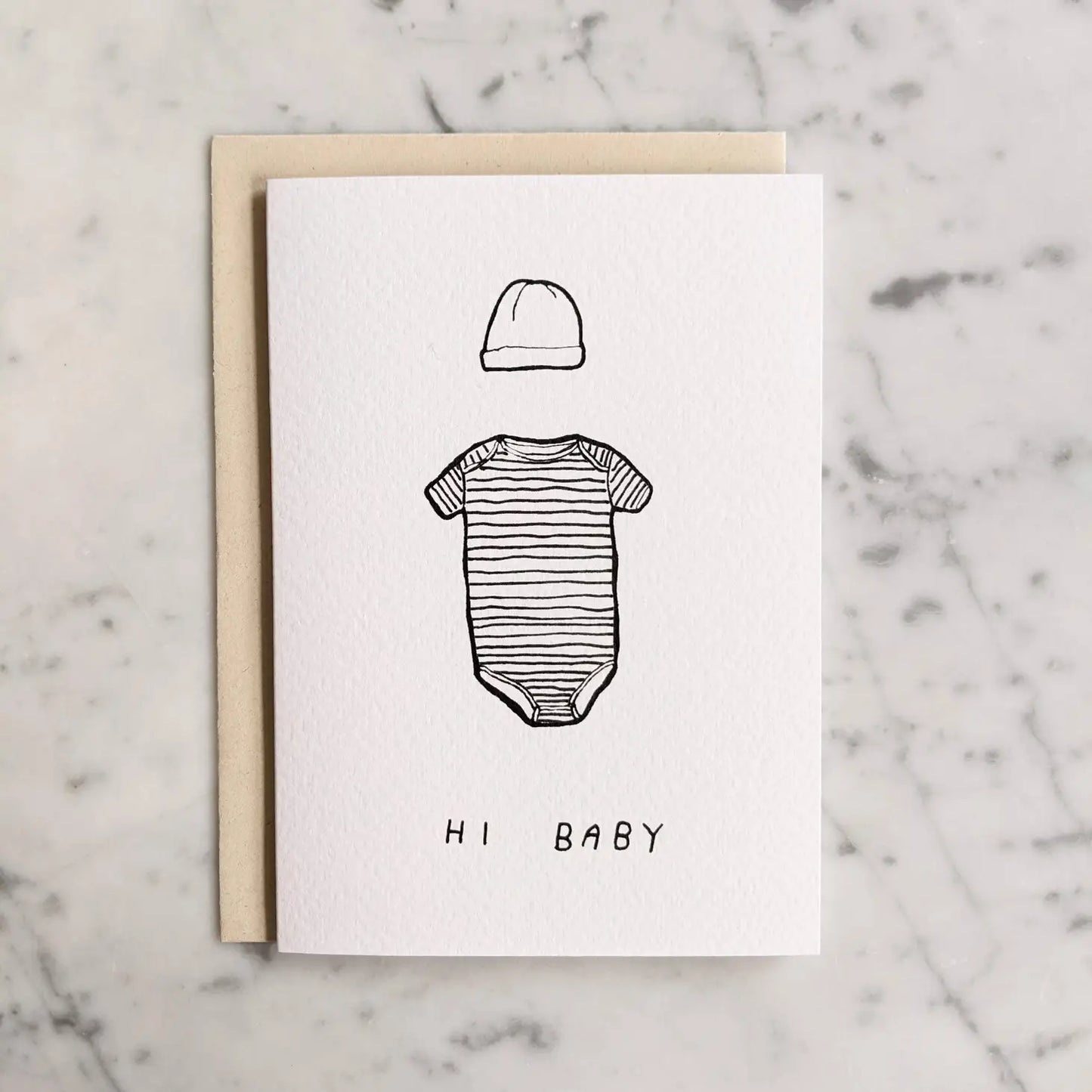 Hi Baby Card