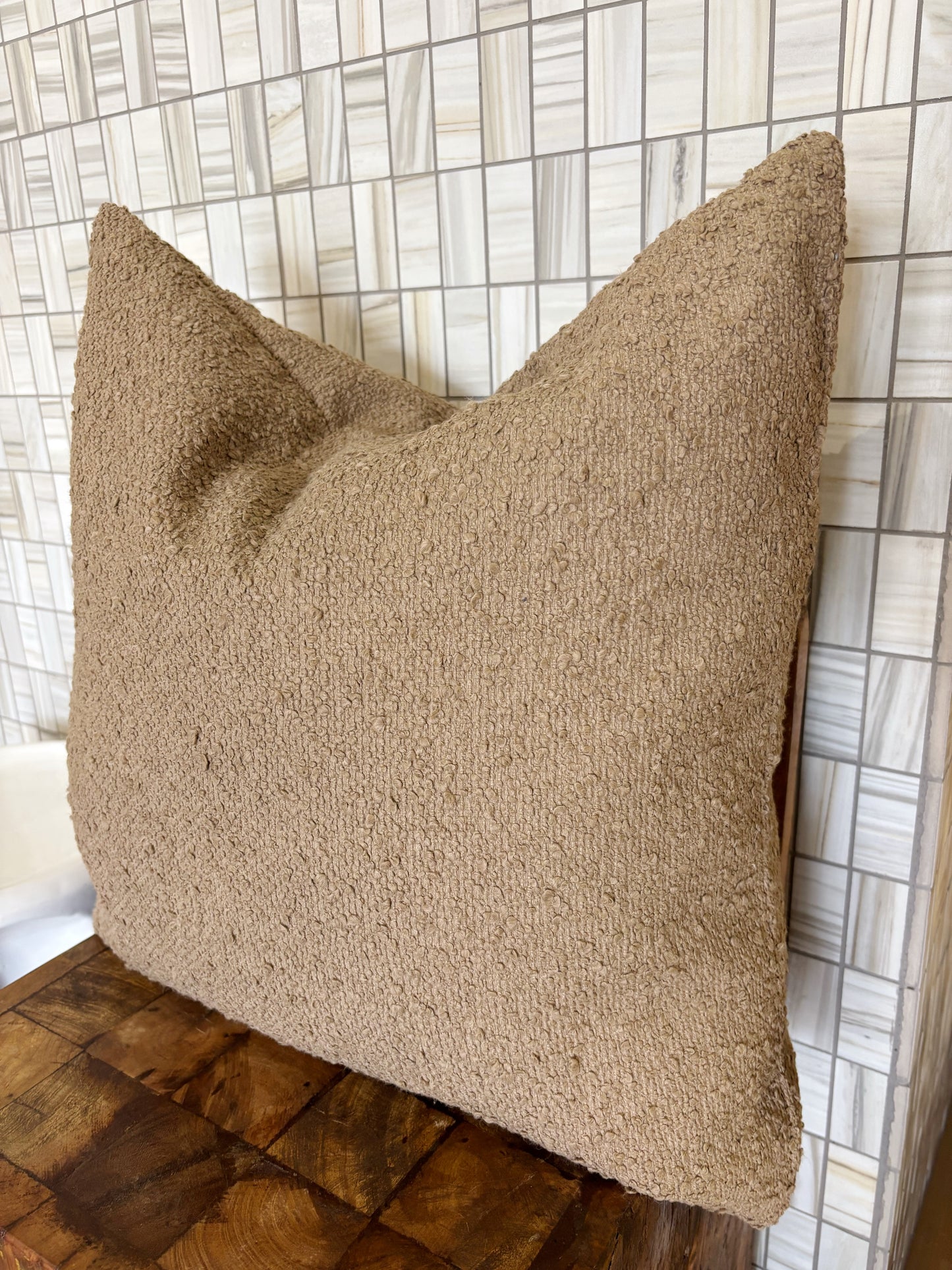 20”x20” Boucle Pillow