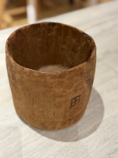 Found Wood Bowl/ Vessle