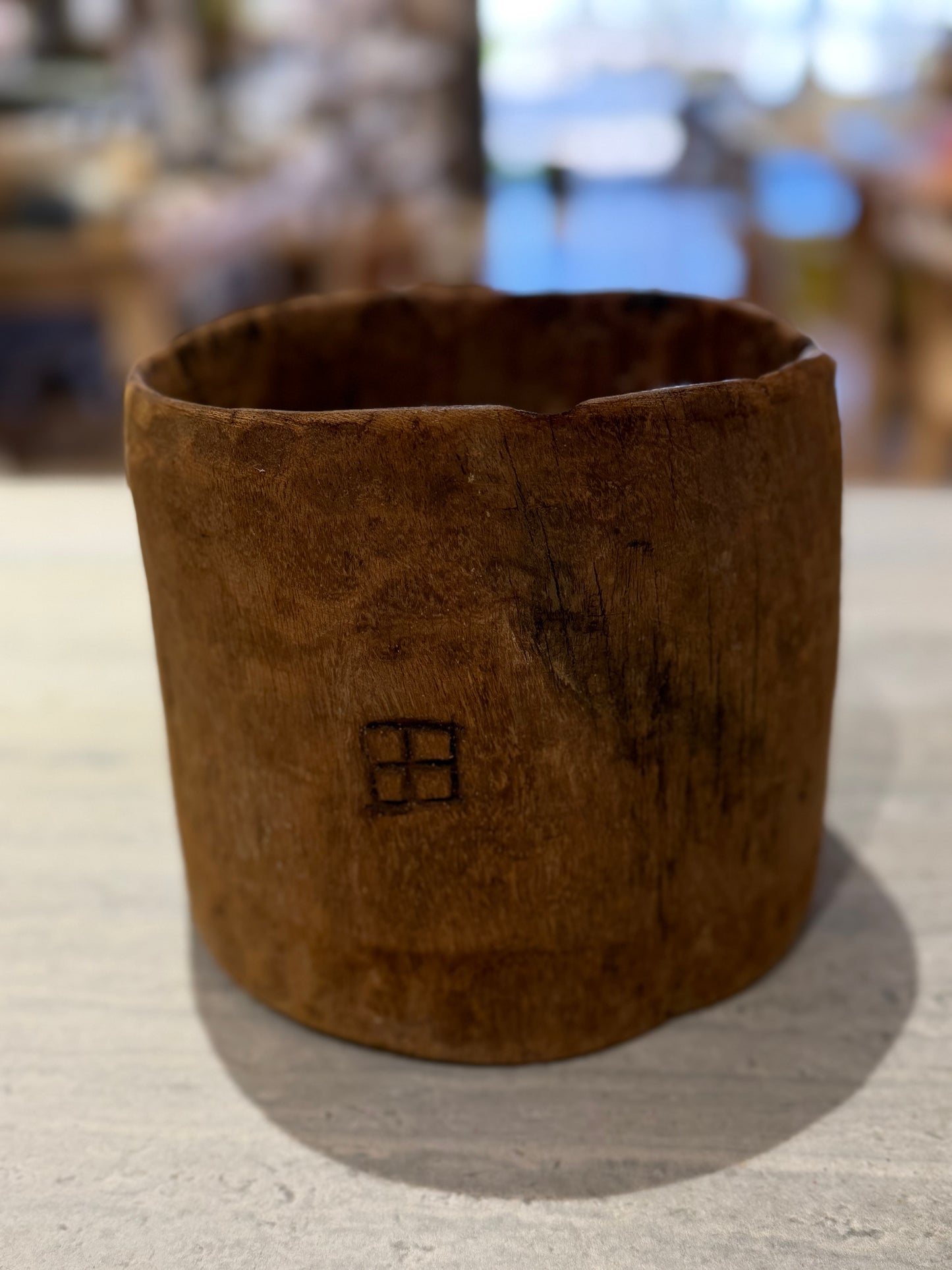 Found Wood Bowl/ Vessle