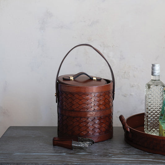 Leather Ice Bucket