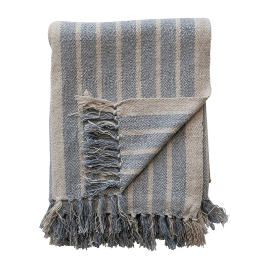 Blue Throw