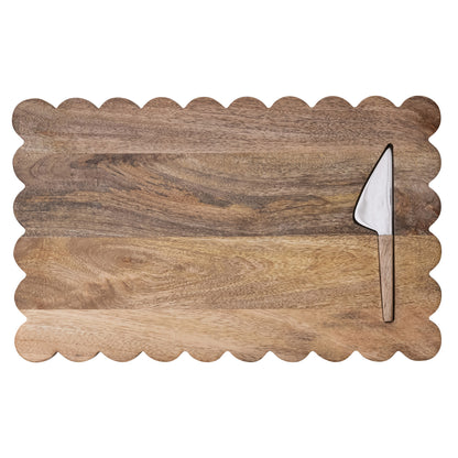 Scalloped Cheese Board