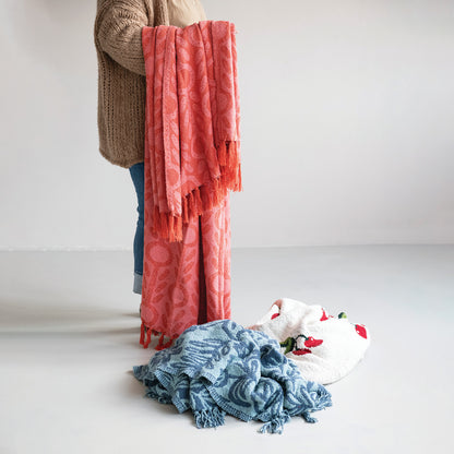 Floral Throw