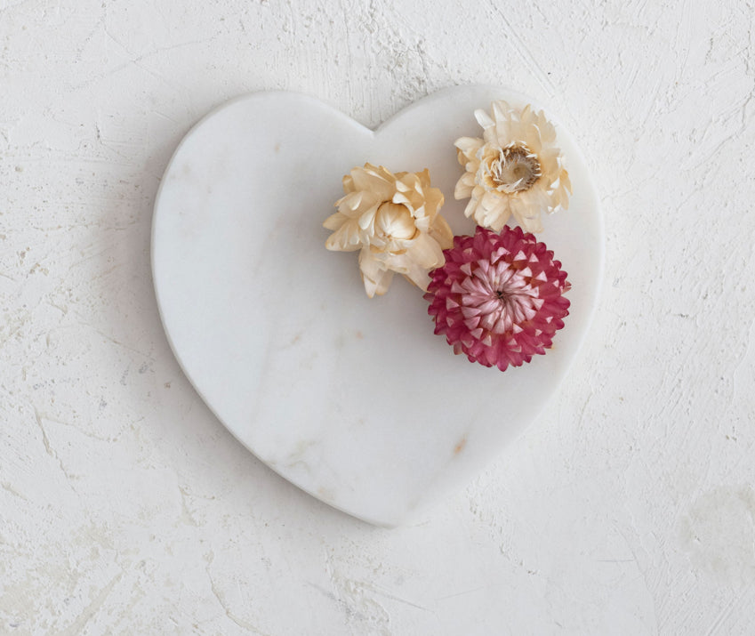 Marble Heart Dish