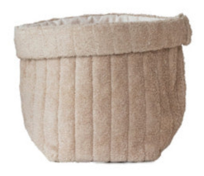 Terry Cloth Folding Baskets, 3 colors