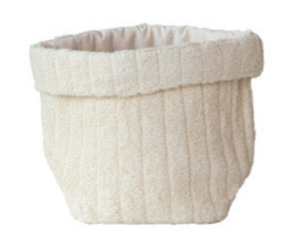 Terry Cloth Folding Baskets, 3 colors