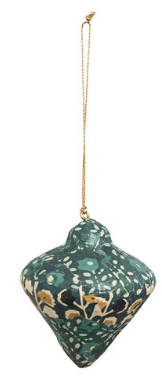 Paper Mache  Ornament, 8 Styles