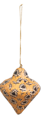 Paper Mache  Ornament, 8 Styles