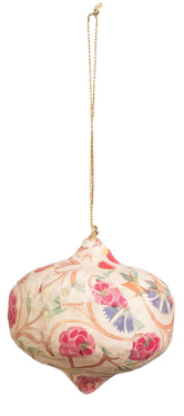Paper Mache  Ornament, 8 Styles