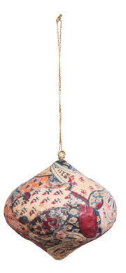 Paper Mache  Ornament, 8 Styles