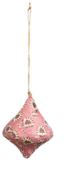 Paper Mache  Ornament, 8 Styles