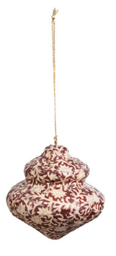 Paper Mache  Ornament, 8 Styles