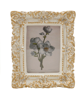 Resin Baroque Photo Frame, 3 Styles (Holds 3" x 3", 2-1/2" x 3-1/2" or 2" x 3" Photo)