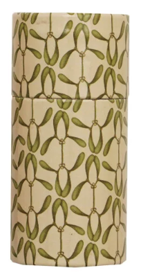 Safety Matches in Tube Matchbox with Seasonal Botanical Pattern, 3 Styles