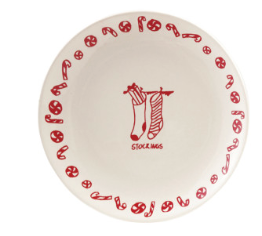 Holiday Plate, 4 Styles