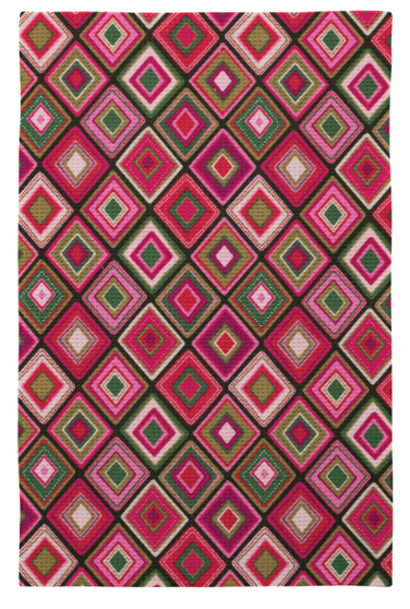 Woven Printed Microfibre Tea Towel with Holiday Pattern, 4 Styles
