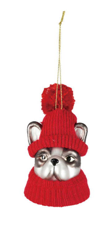 Dog Head Ornament