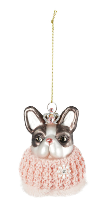 Dog Head Ornament