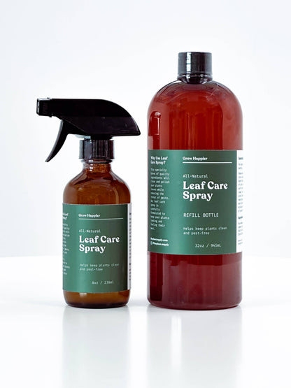 Leaf Care Spray - 8oz l Plant Leaf Cleaner and Shine