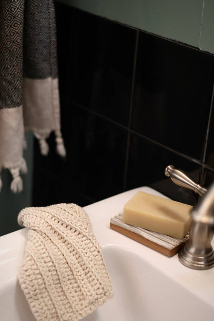 Soap Dish | Cream | handmade pottery