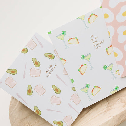 Taco Marg Perfect Pair Card