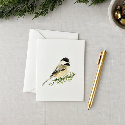 Evergreen notecard set