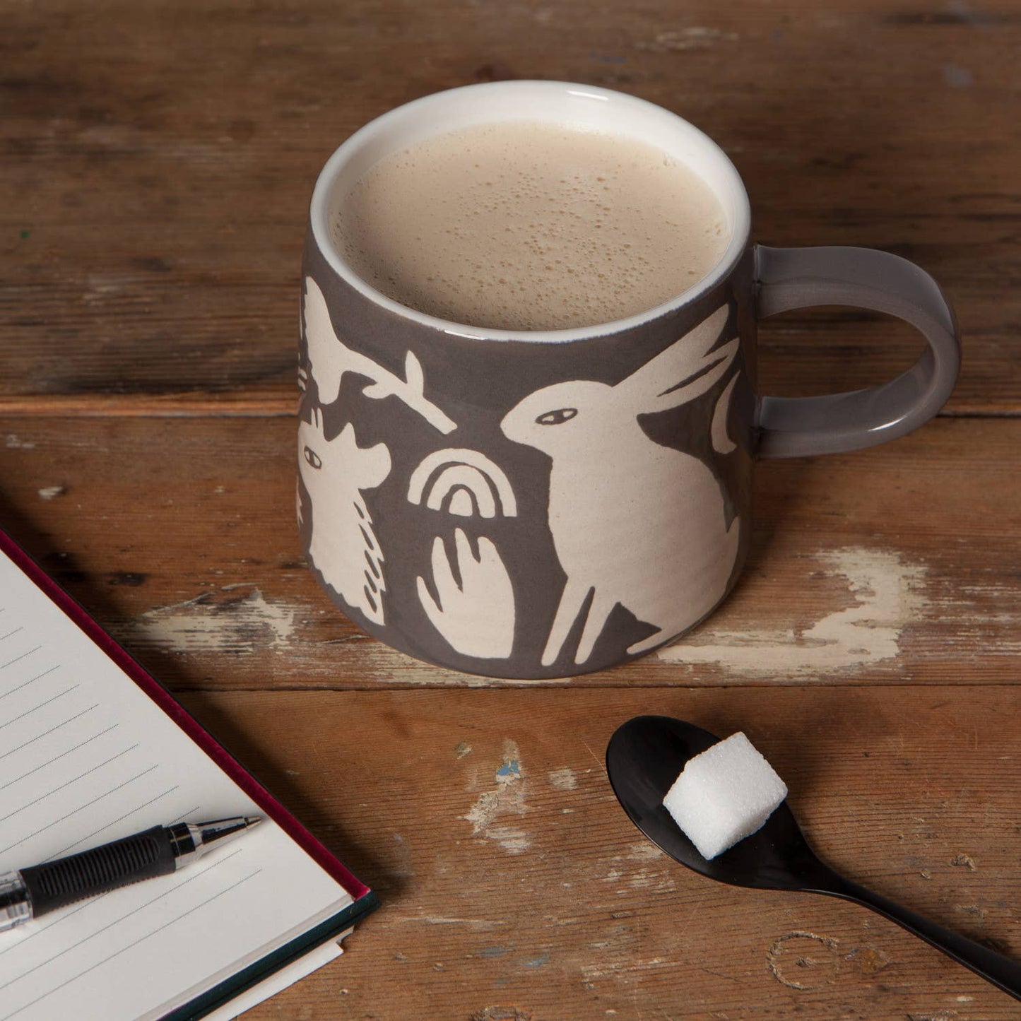 Timber Imprint Ceramic Mugs 14 oz