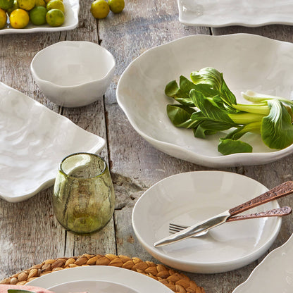 Formoso Serving Bowl Large White Stoneware