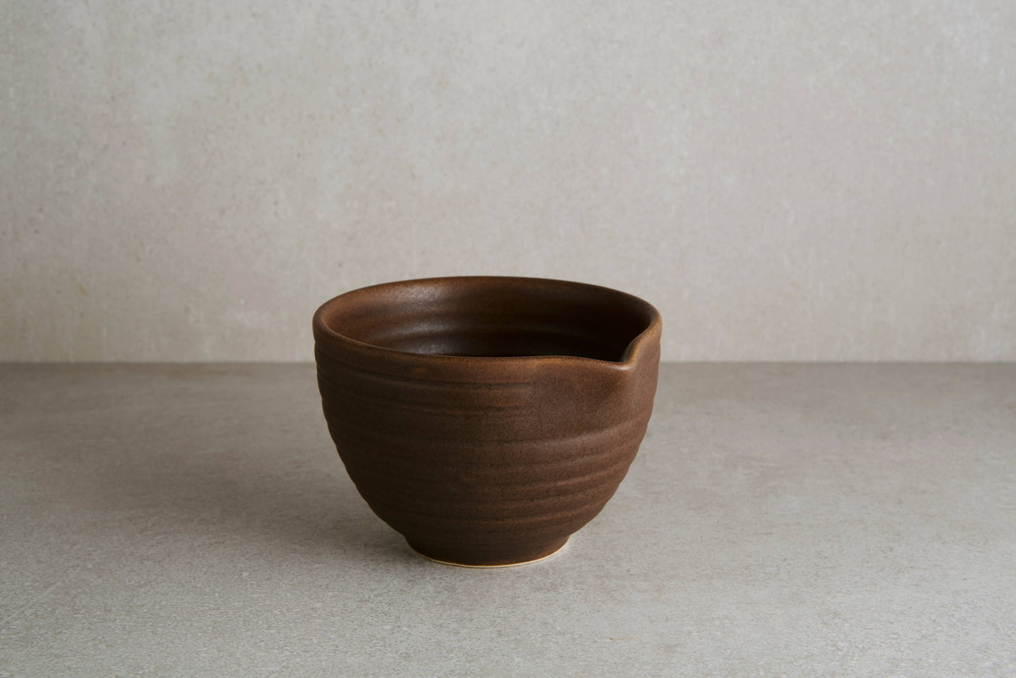 Brown Matcha Bowl
