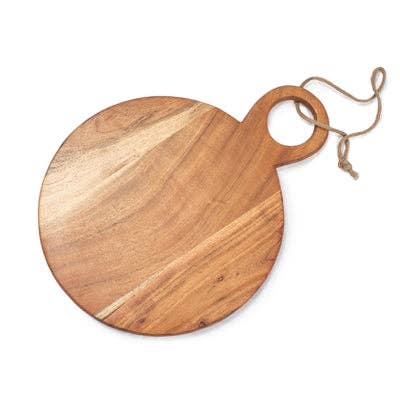Small Round Acacia Wood Cutting Board