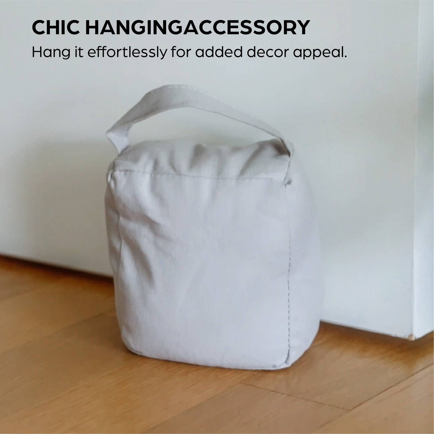 Fabric Door Stopper – Weighted Cotton Decorative Doorstop