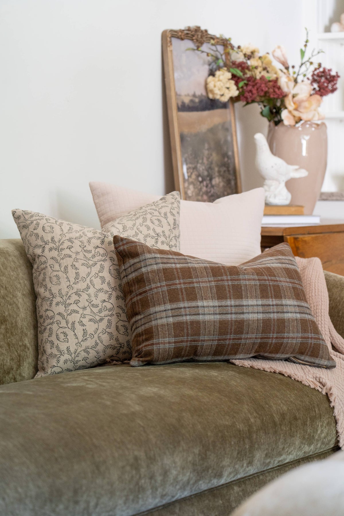THATCHER Plaid Pillow Cover
