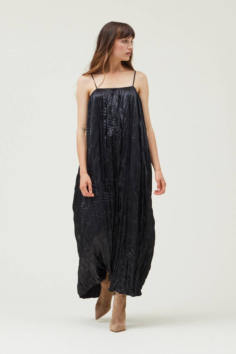 61067 - PLEATED MAXI DRESS