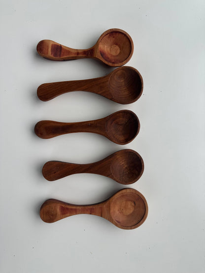 Whimsical wooden spoons