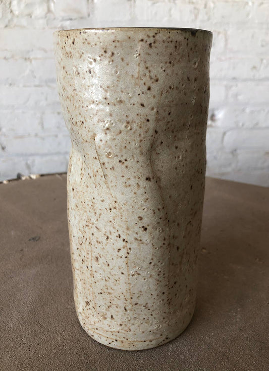 Luna Cylinder Vase in Sand