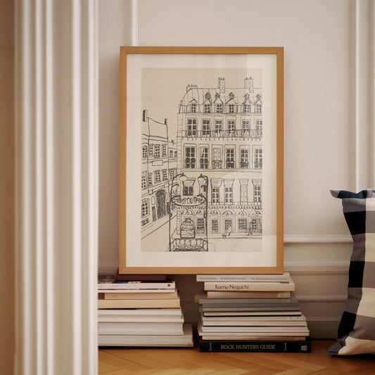 Hotel Du Louvre, Giclée Fine Art Print