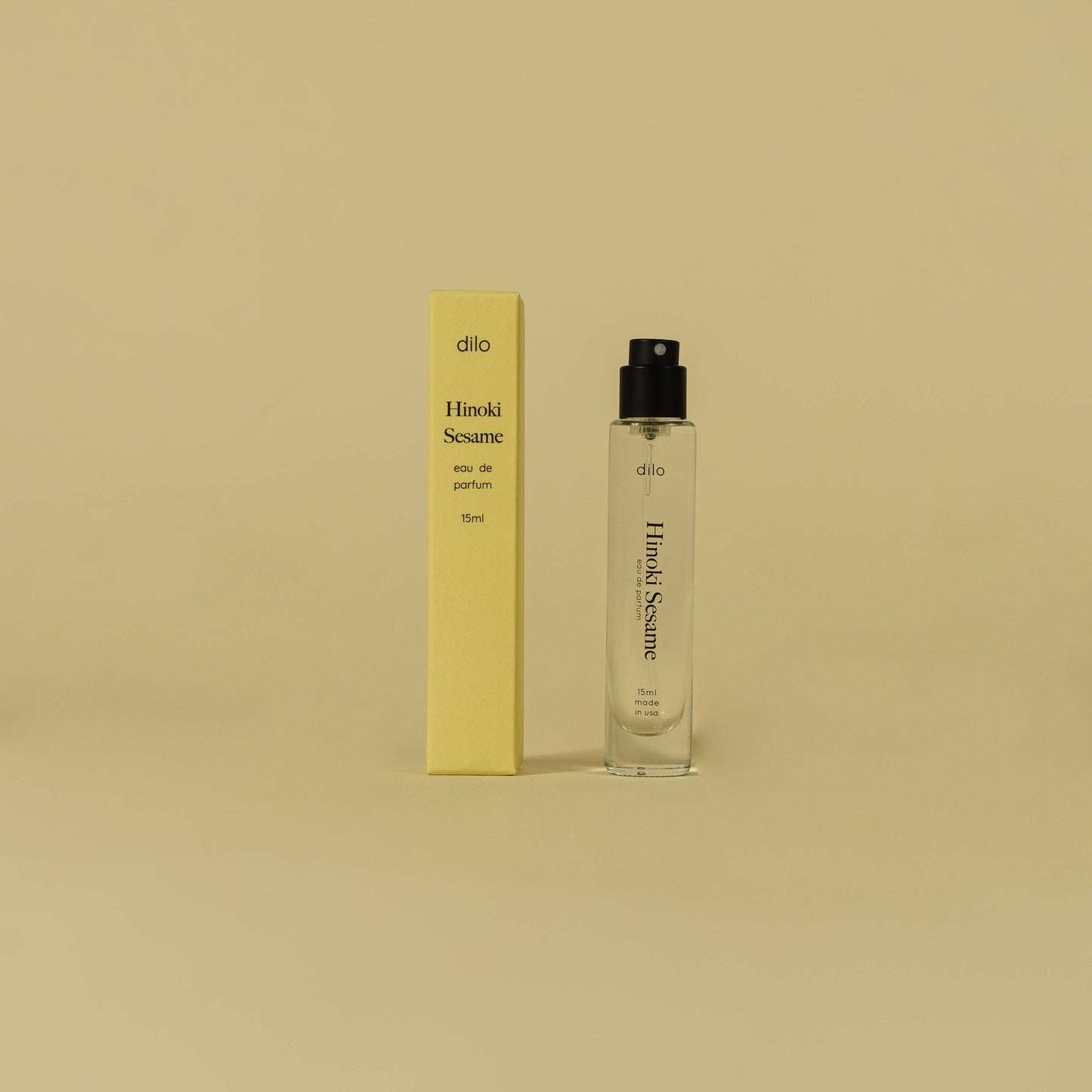 Hinoki Sesame - 15ml Unisex Eau de Parfum - Travel Sprayer