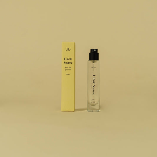 Hinoki Sesame - 15ml Unisex Eau de Parfum - Travel Sprayer