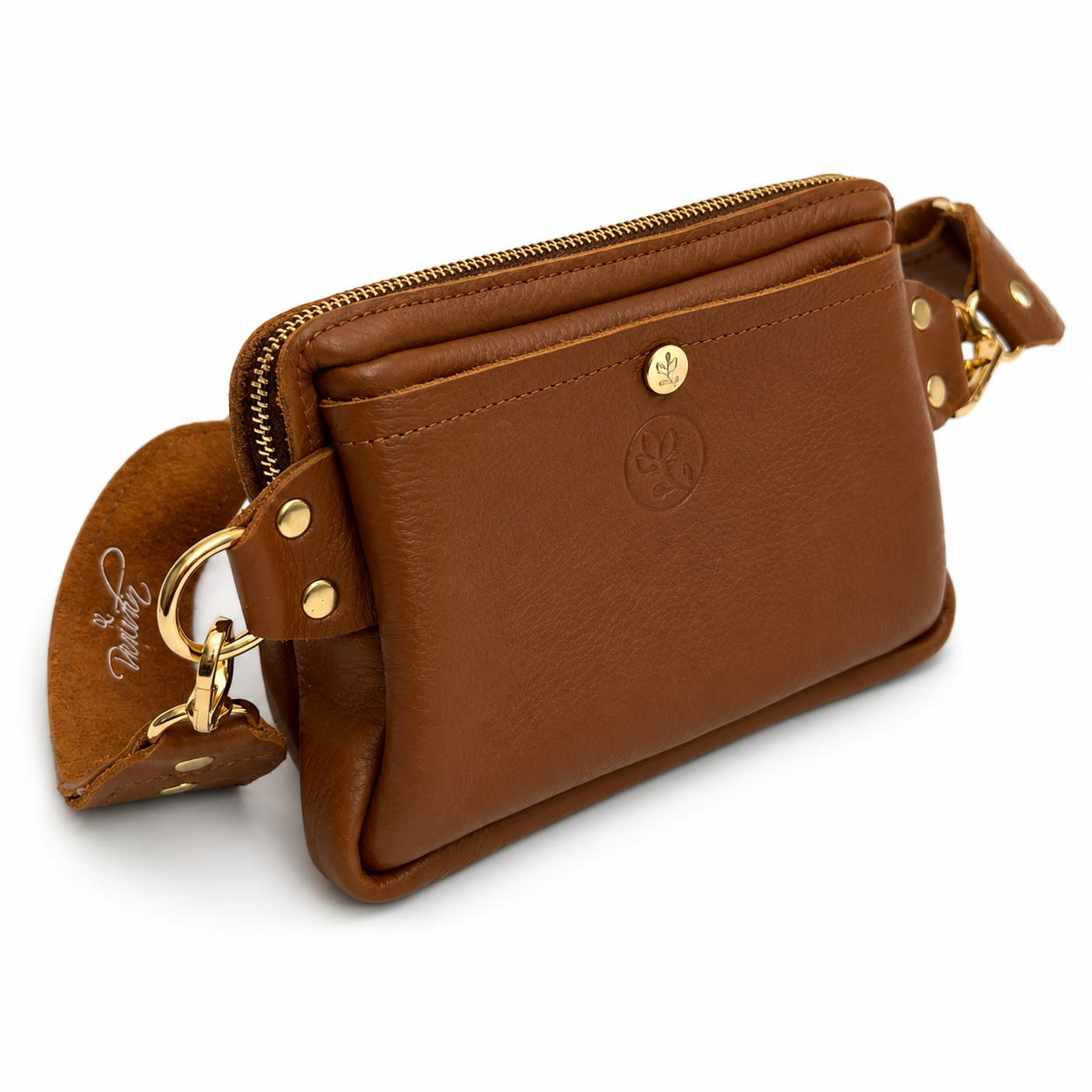 Bella Belt Bag In Sienna Leather | Upcycled GG (Limited Edition)