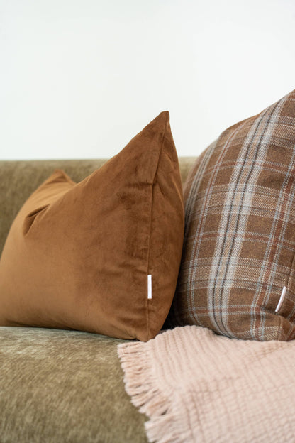 THATCHER Plaid Pillow Cover