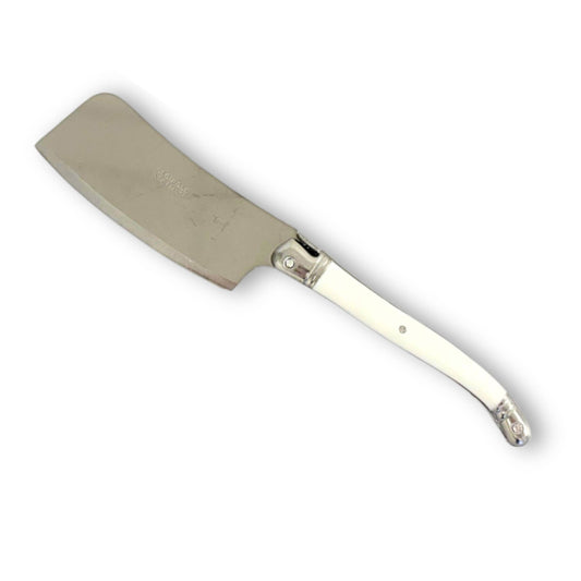 The Original French Laguiole Cheese Cleaver, White
