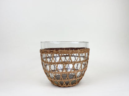 Rattan Cage Large Bowl