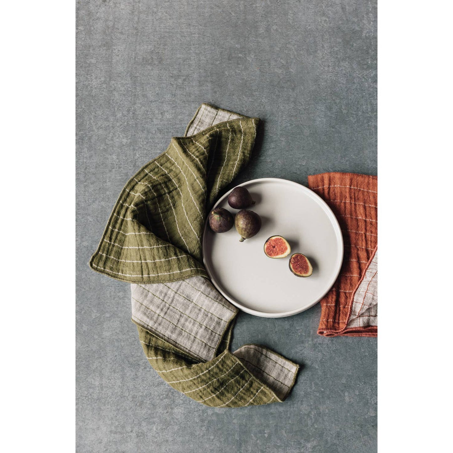 Olive Branch Double Weave Napkins Set of 4