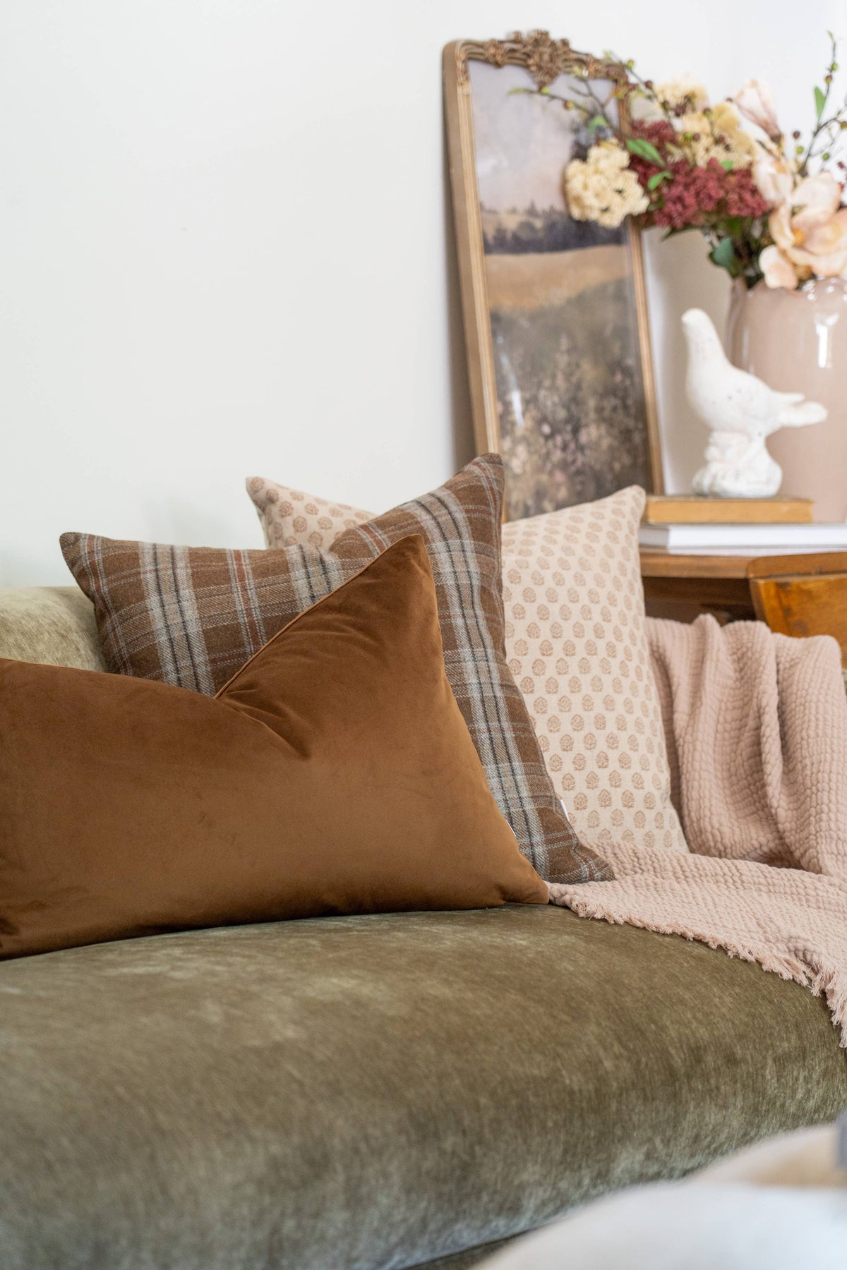 THATCHER Plaid Pillow Cover