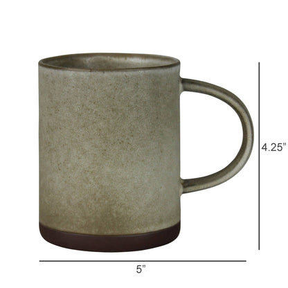 Mug, Ceramic, Camel Brown