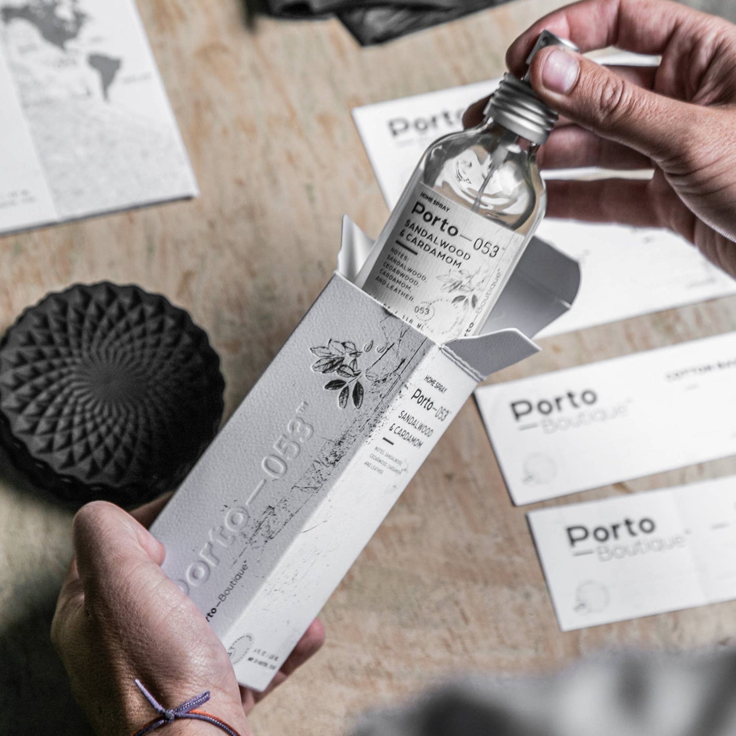 Room Spray Santal – Porto 053 Sandalwood Home & Linen Mist