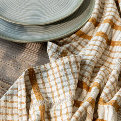 Saffron Finley Check Dishtowel